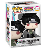 Mirai Sarutobi Funko Pop #1652 displayed inside the box