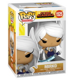 Mirko #1525 My Hero Academia Funko Pop displayed inside the box, front view