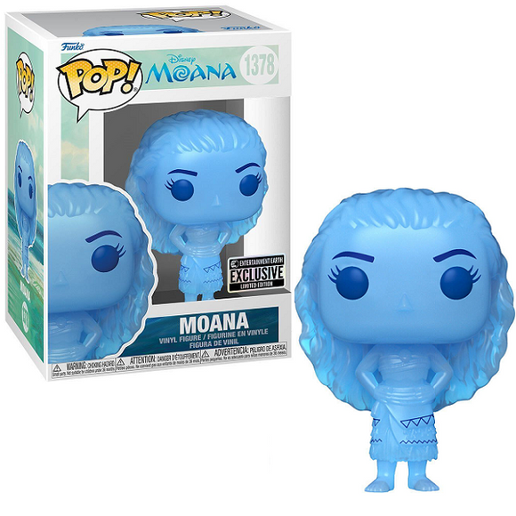 Moana #1378 - Moana Funko Pop! [Translucent EE Exclusive]
