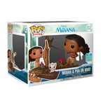 Moana & Pua on Boat #62 Moana Funko Pop Rides displayed in box, front view