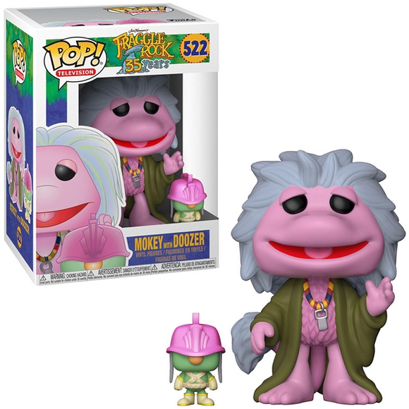 Mokey with Doozer Funko Pop #522 full view with box and figure