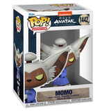 Momo #1442 Funko Pop! displayed inside the box, front view