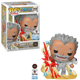Monkey D Garp #2172 Chase One Piece Funko Pop GITD Chalice Pre-Release Exclusive figure in box and out of box