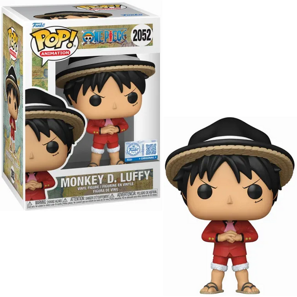 Monkey D. Luffy #2052 Funko Pop! in box and out of box
