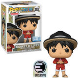 Monkey D. Luffy Whole Cake #2052 One Piece EE Exclusive Funko Pop! in box and out of box