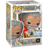 Monkey D Garp #2172 Chase One Piece Funko Pop GITD Chalice Pre-Release Exclusive figure in box