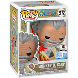 Monkey D Garp #2172 One Piece Funko Pop Chalice Pre-Release Exclusive figure in box