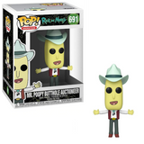 Mr Poopy Butthole Auctioneer #691 Rick and Morty Funko Pop! in box and out of box