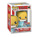 Mr. Sparkle #1465 The Simpsons Funko Pop! TV Diamond PX Exclusive inside display box