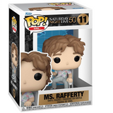Ms. Rafferty #11 Funko Pop from Saturday Night Live 50th displayed in box