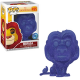 Mufasa Spirit #495 Funko Pop shown in-box and out-of-box, front view