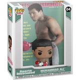 Muhammad Ali #04 Sports Illustrated Cover Funko Pop with magazine cover display