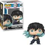 Muichiro Tokito Funko Pop #1853 Demon Slayer Attack in and out of box