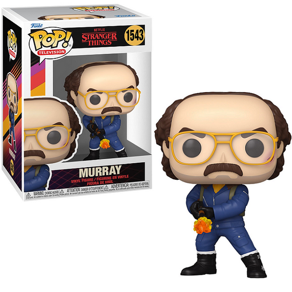 Murray With Flamethrower #1543 - Stranger Things Funko Pop! TV