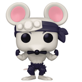 Muscle Mouse Funko Pop #1536 EE Exclusive displayed out of the box showing full character details