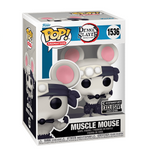 Muscle Mouse Funko Pop #1536 EE Exclusive displayed inside the original Funko Pop box