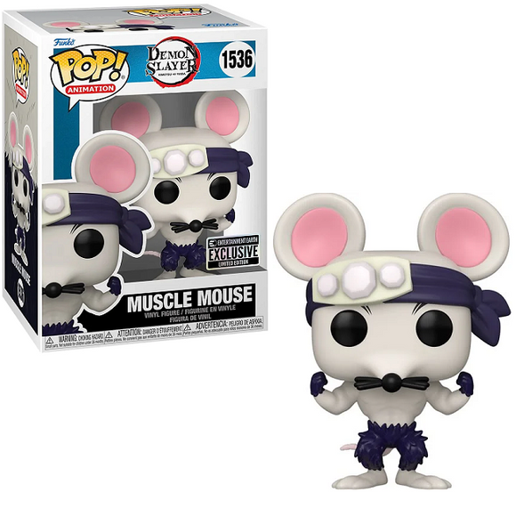 Muscle Mouse #1536 - Demon Slayer Funko Pop! Animation [EE Exclusive]