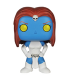 Mystique #61 Funko Pop! figure shown out of the box, front view