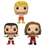 NWO Hogan & The Outsiders WWE Funko Pop 3-Pack figures outside the box.