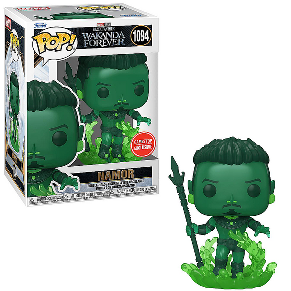 Namor #1094 Black Panther Wakanda Forever Funko Pop in box and out of box