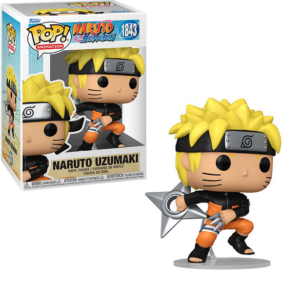 Naruto Uzumaki #1843 - Naruto Shippuden Funko Pop! Animation [With Shuriken]