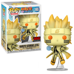 Naruto Uzumaki [Kurama Link Mode] #1465 - Naruto Shippuden Funko Pop! Animation [AAA Exclusive]