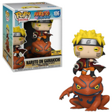 Naruto on Gamakichi #106 Naruto Funko Pop Rides Hot Topic Exclusive in box and out of box