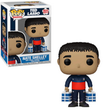 Nate Shelley with Water #1511 Ted Lasso Funko Pop TV shown in-box and out-of-box, front view