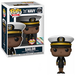 Navy Sailor Female #USN Military Funko Pop! in box and out of box