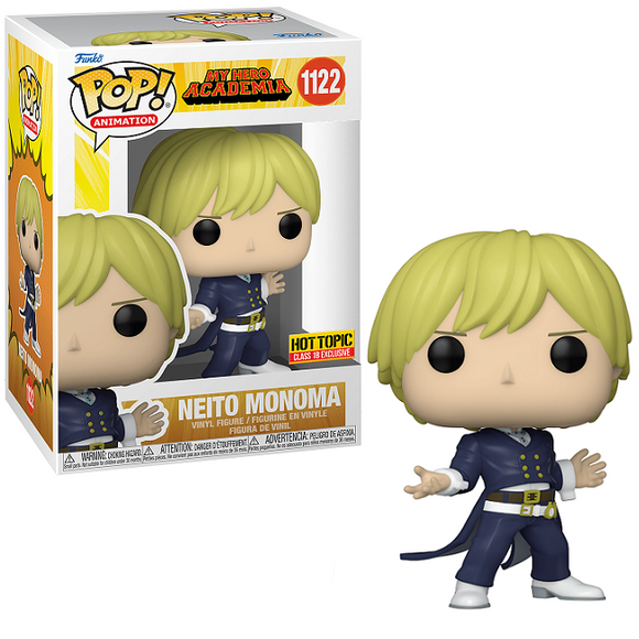 Neito Monoma #1122 - My Hero Academia Funko Pop! Animation [Hot Topic Exclusive]