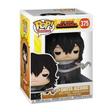 Shota Aizawa My Hero Academia Funko Pop and Tee set in box