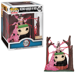 Nezuko Kamado in Web #1418 - Demon Slayer Funko Pop! Deluxe [Box Lunch Exclusive]