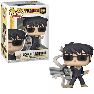 Nicholas D. Wolfwood #1559 - Trigun Funko Pop! Animation [With Punisher] 