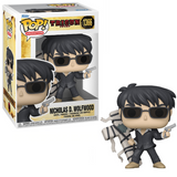 Nicholas D Wolfwood #1366 Trigun Funko Pop figure in box and out of box