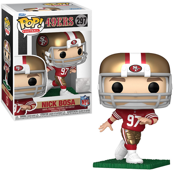 Nick Bosa #297 - San Francisco 49ers Funko Pop! Football [Color]