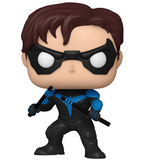 Nightwing #1514 Titans Funko Pop TV figure outside the box.