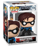 Nightwing #1514 Titans Funko Pop TV inside the box.