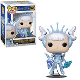 Noelle Valkyrie Armor #1421 Black Clover Funko Pop Animation figure in box and out of box front view