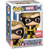 Nomad Steve Rogers #820 Marvel Funko Pop Marvel Collector Corps Exclusive in box