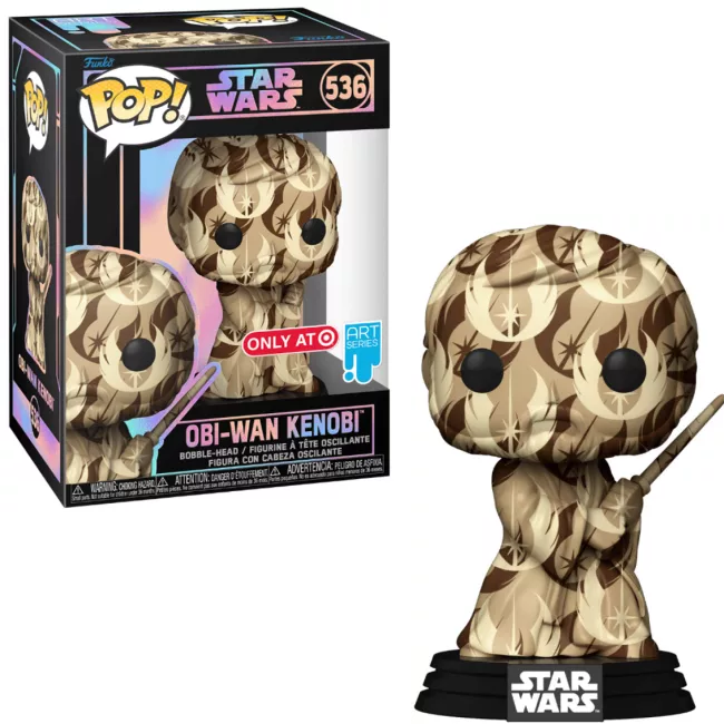 Obi-Wan Kenobi #536 - Star Wars Art Series Funko Pop! [Target Exclusive]