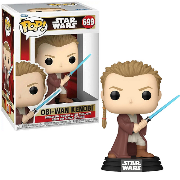 Obi-Wan Kenobi #699 - Star Wars The Phantom Menace 25th Funko Pop!