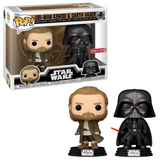 Obi-Wan Kenobi & Darth Vader Star Wars Funko Pop! in box and out of box