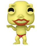 Ojama Yellow Funko Pop #1600 displayed out of the box showing full character details