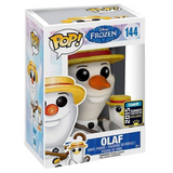 Olaf with Bird #144 Frozen Funko Pop inside window display box