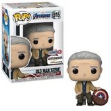 Old Man Steve #915 Avengers Endgame Funko Pop! in box and out of box