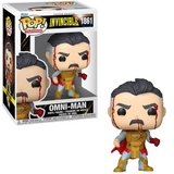 Omni-Man Bloody #1861 Invincible Funko Pop in box and out of box