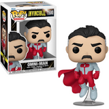 Omni-Man Funko Pop #1500 displayed both inside the box and out of the box