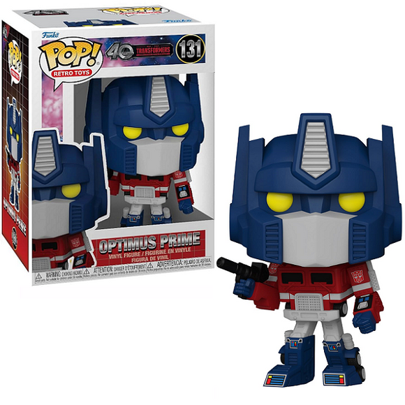 Optimus Prime #131 - Transformers G1 40th Funko Pop! Retro Toys