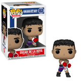 Oscar De La Hoya #02 Funko Pop boxing figure in fighting pose with red gloves