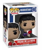 Oscar De La Hoya #02 Funko Pop Boxing figure inside window display box